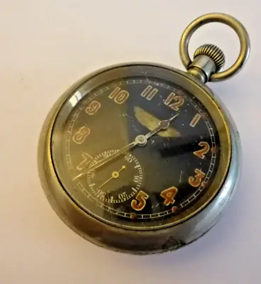 £2.20 • Buy Antique Dennison Cased Military Hand Winding Mechanical Pocket Watch - Naval ?