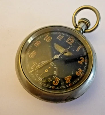£2.20 • Buy Antique Dennison Cased Military Hand Winding Mechanical Pocket Watch - Naval ?
