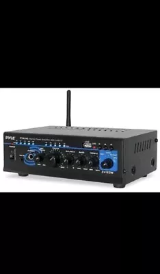 NEW Pyle PTAU45 2  Wireless Mini Stereo Power Amplifier • $42