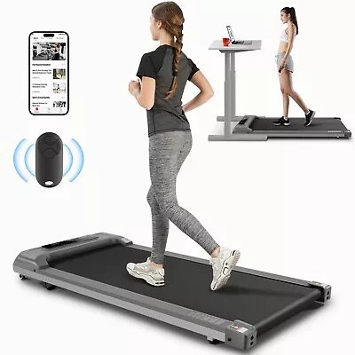 2in1 Electric Treadmill Under Desk Treadmill Walking Pad With Bluetooth & Remote • $179.99