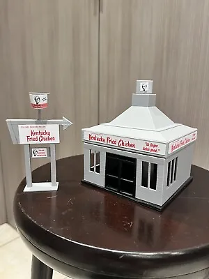 O Scale KFC Inspired Building 3D Printed Kit.. Upgraded Now Includes Stickers!! • $39.99