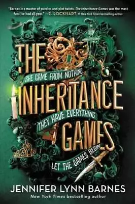 The Inheritance Games - Paperback By Barnes Jennifer Lynn - ACCEPTABLE • $5.78