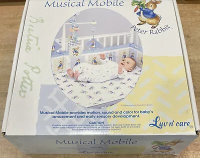 Luv N' Care Peter Rabbit Musical Mobile Motion Sound Color New💥 • $36.90