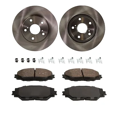 $82.47 • Buy Front Brake Disc Rotors And Pads Kit For Toyota RAV4 Prius V Scion XB HS250h