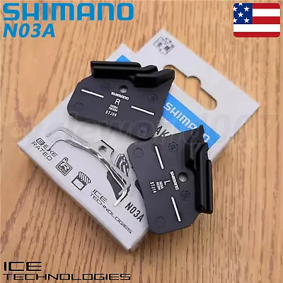 Shimano N03A Disc Brake Pads Ice Tech MTB 4 Piston DEORE XT XTR SLX M9120 M8120 • $13.99