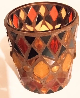 $0.75 • Buy Mosaic Tile Votive Yankee Candle Holder 2011