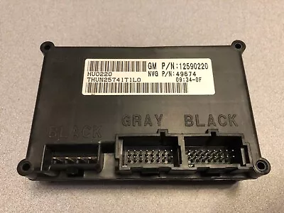 GM 12590220 Transfer Case Control Module Unit Fits 2002-2005 Envoy Trailblazer • $24.50