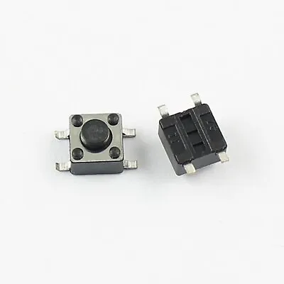 10Pcs Momentary Tactile Tact Push Button Switch 4 Pin SMT SMD 4.5x4.5x3.8mm • $0.98