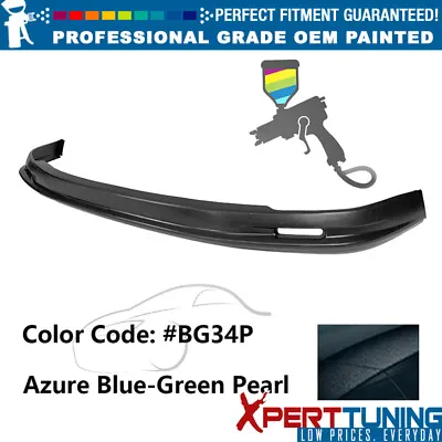 Fits 92-96 Honda Prelude Coupe Mugen Painted #BG34P Front Bumper Lip Spoiler PU • $239.99