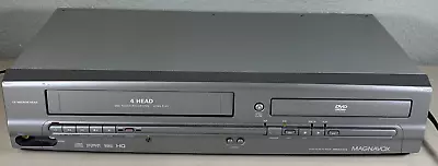 Tested Works Magnavox MWD2205 DVD VCR Combo VHS Player Recorder 4 Head CD • $59.95