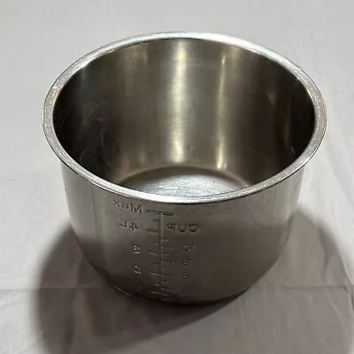 Instant Pot Bowl Metal Liner Replacement For IP-DUO60 V2 6 Quart Bowl • $14.87