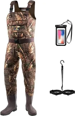 D DRYCODE Chest Waders With Boots Waterproof Neoprene Duck Hunting & Fishing • $59.99