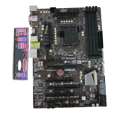 ASRock Motherboard Z77 Extreme4 LGA 1155 DDR3 ATX W/ I/O (PARTS/REPAIR) • $19.49