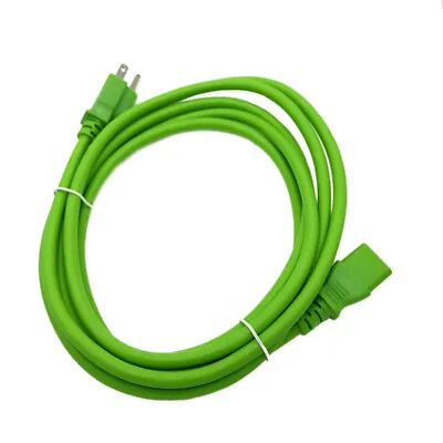 10' Green AC Cable For MACKIE THUMP SERIES TH-12A POWERED LOUDSPEAKER • $13.78