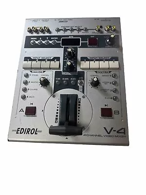 Roland Edirol 4-Channel Video Mixer/Switcher V-4 Tested Ships Free • $299.95