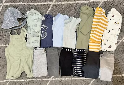 Baby Boy Clothes Bundle Size 0 Bonds Cotton On Target Jumpsuit Tights Pants Hat • $20