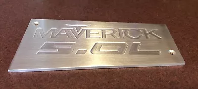 Ford Mustang 5.0 Custom Aluminum Intake Manifold Plaque MAVERICK • $45