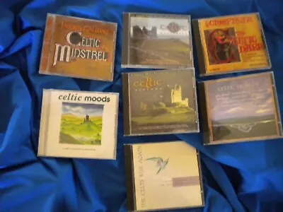 Lot Of 7 Irish Scottish Celtic TWILIGHT Music -CHIEFTAINS-THE CELTS-PORTRAITS • $49.99