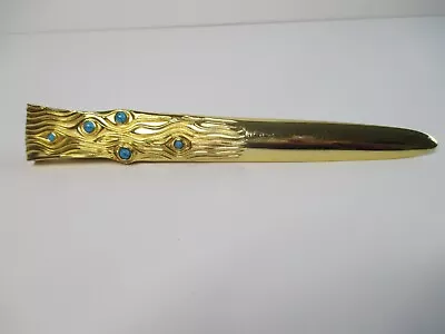 L'objet Letter Opener/paperweight Gold Plated New • $85