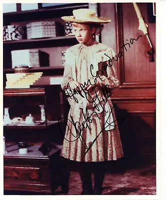 Autographed 8x10 Photo Child Actress Haley Mills Walt Disney Films • $29.99