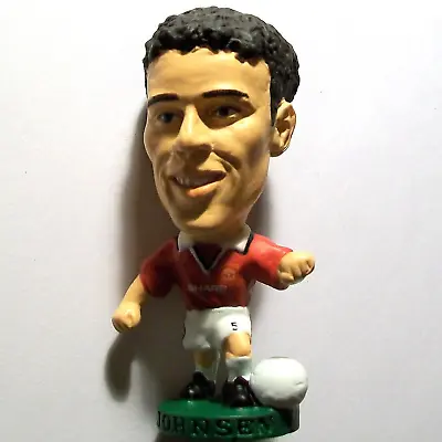 Corinthian Prostars MANCHESTER UTD Home JOHNSEN PRO087 Loose Treble Winners • £3.99