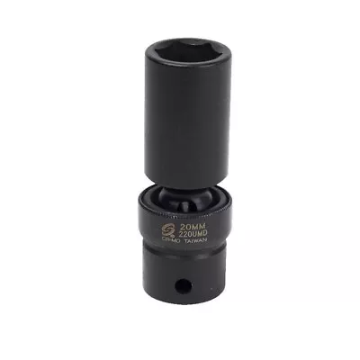 Sunex 220UMD 1/2  Drive 6 Point Universal Deep Impact Socket Swivel Metric 20mm • $19.94