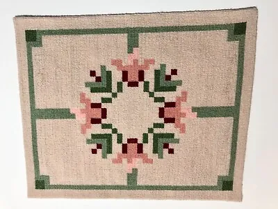 Dolls House Miniature 1:12 LARGE Needlepoint Rug - 245 Mm X 200 Mm • $117.15