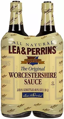 Lea & Perrins Worcestershire Sauce 20 Fl Oz Pack Of 2 • $25.92