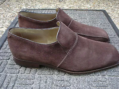 ****Classy R. MARTEGANI 1891 BOUTIQUE LINE Brown Suede Loafer --ITALY---SIZE 9 • $99.99