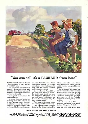 1936 Packard 120 You Can Tell It’s A Packard Vintage Magazine Print Ad/Poster • $14.90