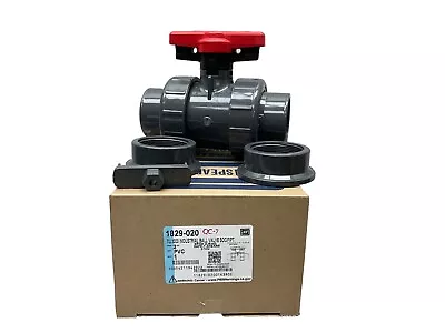 Spears 1829-020 2  Socket Pvc Ball Valve Inline True Union • $159.99