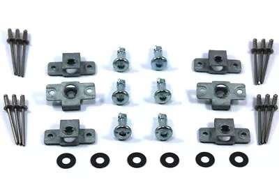 £13.99 • Buy 6x Dzus Fasteners Allen Key Hex Head 6x17mm & Clips Honda Fairing Panel Genuine