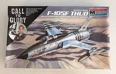 Monogram 1/48 F-105F THUD Plastic Model Kit 5816 *READ DESCRIPTION* 1984 • $32.75