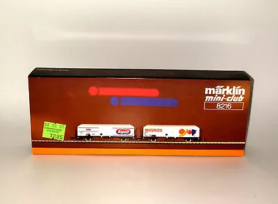 Marklin Mini Club Model Number 8216 Migros Rapelli Freight Set New Marklin Z • $79.95