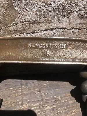 Vintage G Clamp 5” SARGENT 15 USA Old Tool • $35