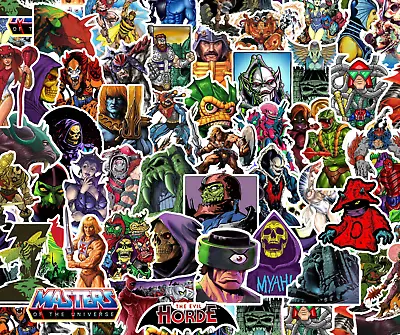 25/50 He-Man Masters Of The Universe Sticker Pack - Waterproof Vinyl - MOTU • $14.95