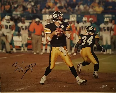 Ben Roethlisberger Signed 16x20 Steelers Photo Mounted Memories COA  • $289.99