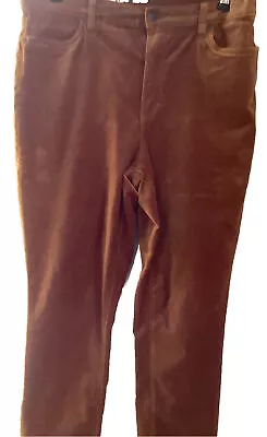 £2 • Buy Lands End Golden Brwon Velvet Jeans 16. Nearly New.