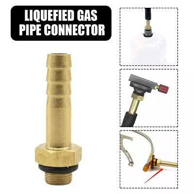 Camping Stove Switching Valve Connector To LPG Cylinders Gas Tank Adapterღ • £4.18