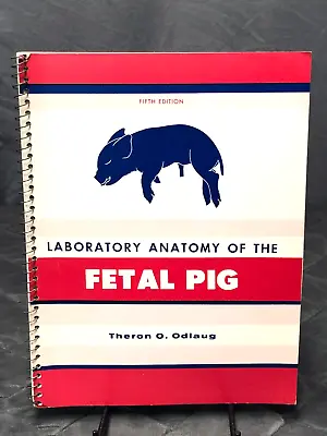 Vintage 1975 Laboratory Anatomy Of The Fetal Pig 5th Edition Spiral Bound Book  • $7.49