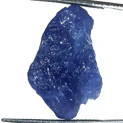 Untreated Blue TANZANITE Rough Tanzania Rough Stone 12x22x10 Mm 20.40 Cts Mi_08 • £8.99