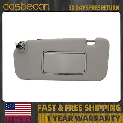 Gray Left Side Sun Visor W/ Lights For Nissan Murano 3.5L 2009-2014 96401-1AA1B • $26.99