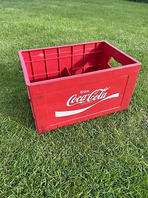 Vintage 1976 Plastic Coca-Cola National Bottle Crate 'Deposit Charged ((464) • £49.99