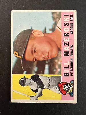 1960 Topps Bill Mazeroski #55 Marked • $9