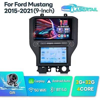 For 2015-2021 Ford Mustang Android Touch Screen CarPlay Car Stereo Radio GPS 32G • $389.99