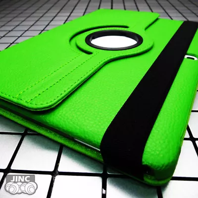 GREEN Leather Book Case Cover Pouch For Samsung SM-T385C Galaxy Tab A 8.0 (2017) • $23.50
