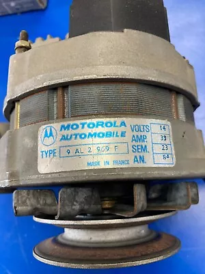 OEM NOS French Motorola 33A Alternator For John Deere Lambo Same 9al2969f • $200