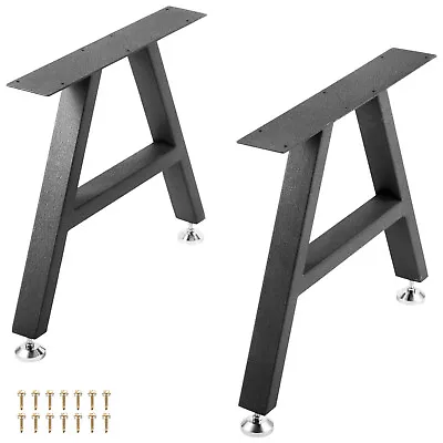 VEVOR Metal Table Legs Dining Table Legs 16 X17.7  A-Shaped Desk Legs Set Of 2 • $54.89