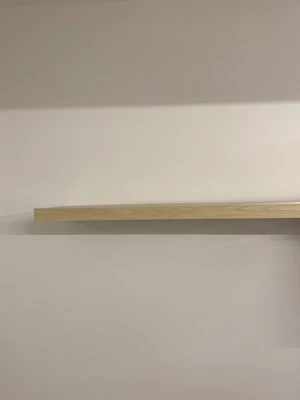 £0.99 • Buy Shelves - 3 Lightwood Coloured Floating Shelves 120cm Long And 25cm Deep