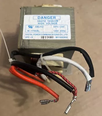 W10836753 Whirlpool Microwave Transformer W10836753 • $30